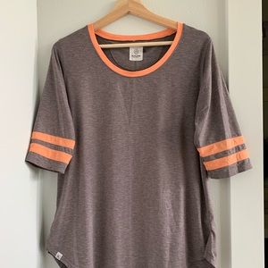 Flylow mountain biking jersey sunset colors